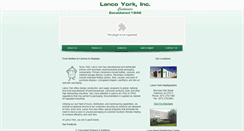 Desktop Screenshot of lancoyork.com